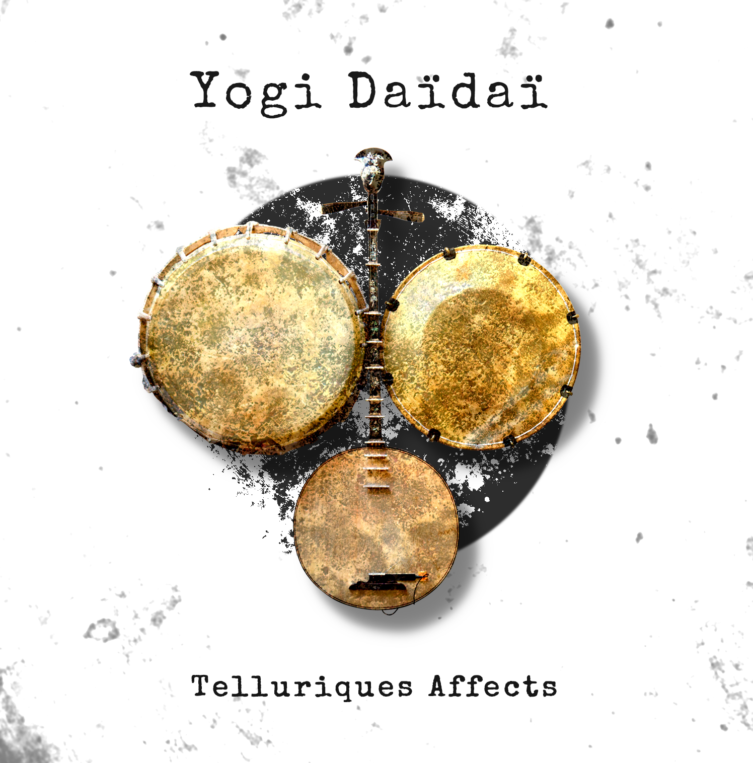 Album art for the upcoming album Telluriques Affects by Yogi Daïdaï.